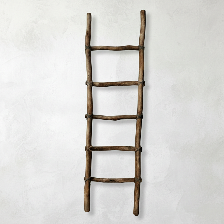 ESCALERA RUSTICA DECORATIVA