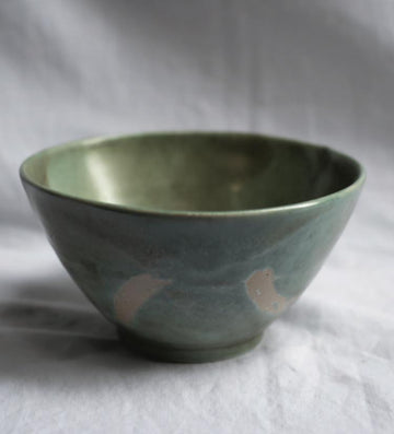 CERAMIC GREEN BOWL