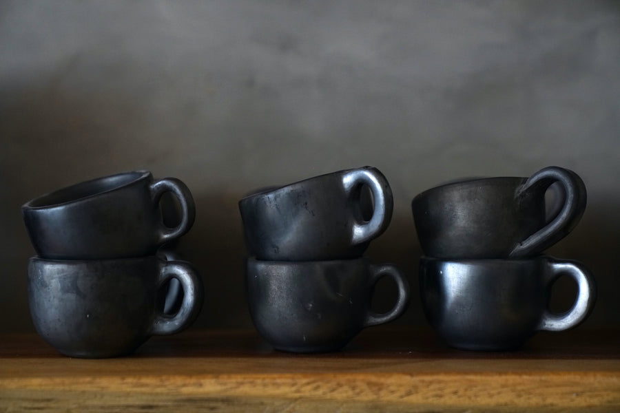 Ceramic Black Cups