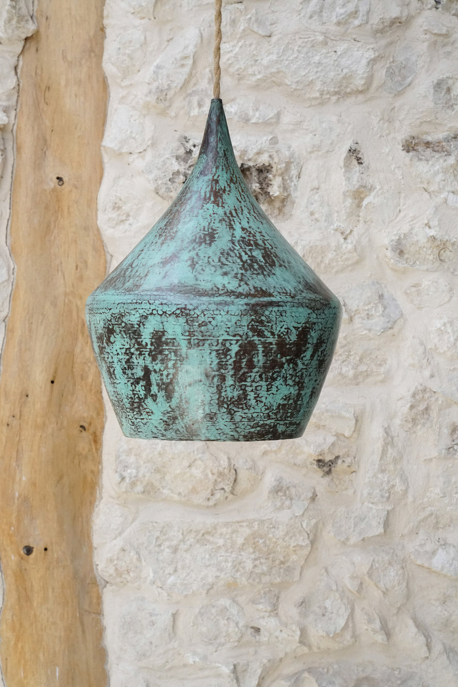 AQUA COPPER LAMP