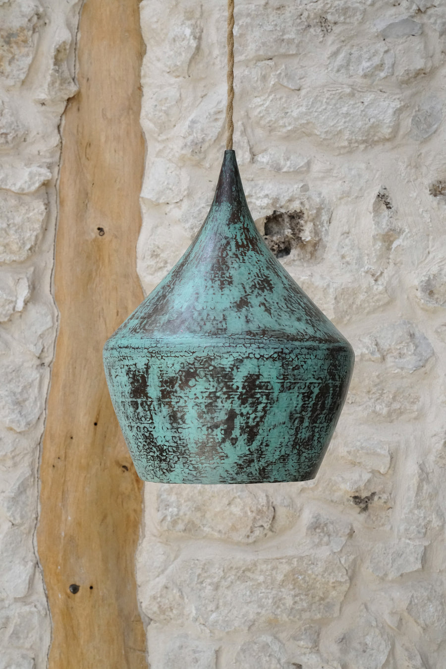 AQUA COPPER LAMP